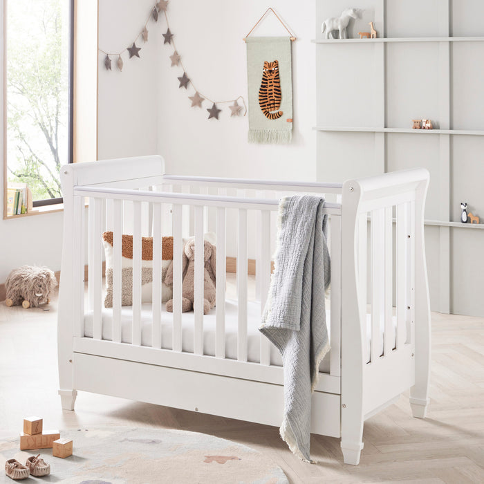 Babymore Eva 2 Piece Room Set - White - Delivery Early Jan