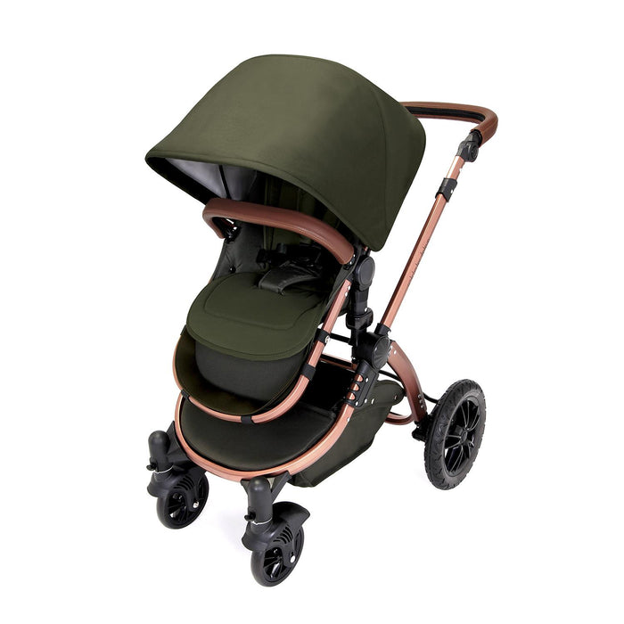 Ickle Bubba Stomp V4 - Bronze/Woodland/Tan with Galaxy Car Seat