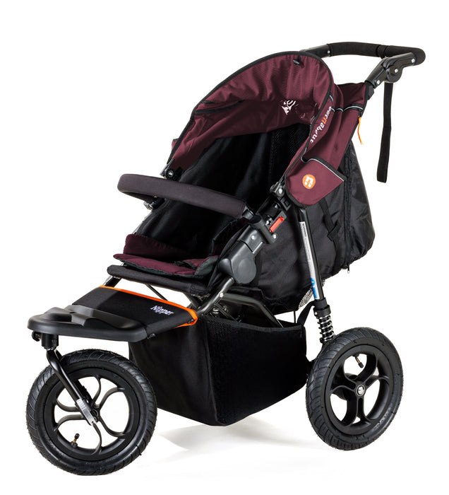 Out n About Single Nipper V5 New Parent Starter Bundle - Brambleberry Red - Delivery February
