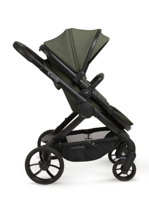 New iCandy Peach 7 Complete Bundle with Cocoon Car Seat - Ivy - June Delivery