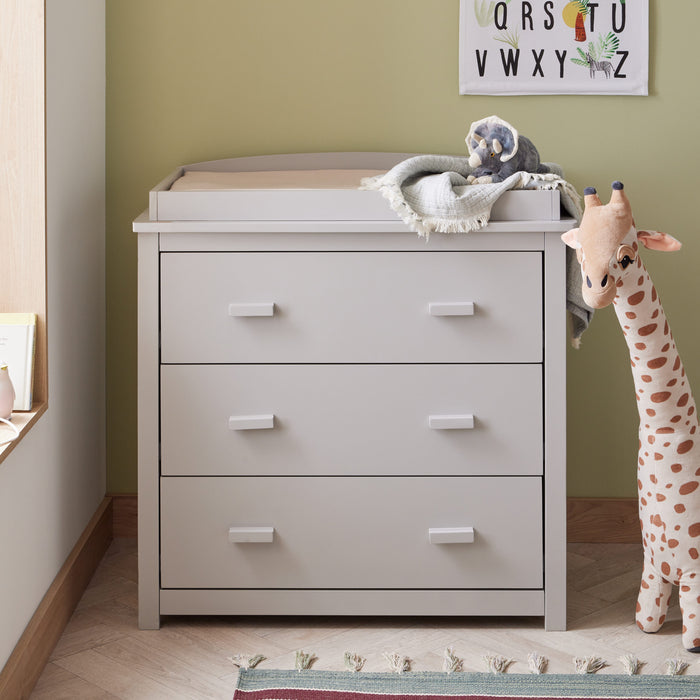 Babymore Mona Mini 3 Piece Room Set - Grey - Delivery Early Jan