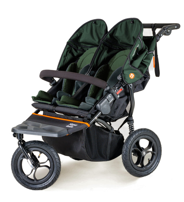 Out n About Double Nipper V5 Newborn & Toddler Starter Bundle - Sycamore Green
