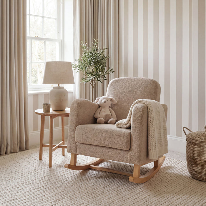 Bebe & Beyond Soother Nursing Chair - Biscuit Ted - End of October Delivery