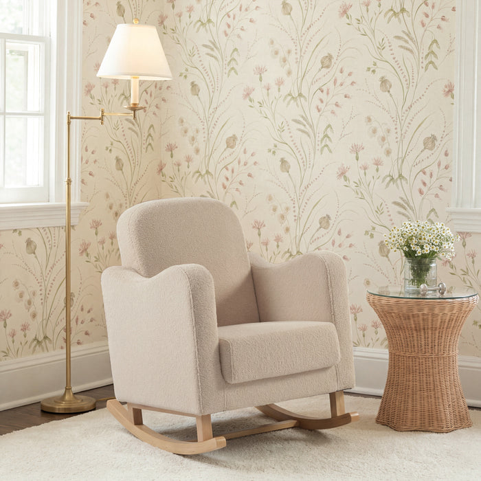 Bebe & Beyond Soother Nursing Chair - Oat Ted - End of October Delivery