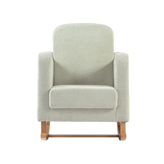 Bebe & Beyond Soother Nursing Chair - Sage Boucle - End of October Delivery