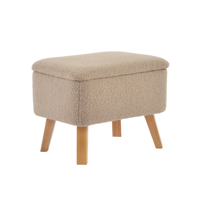 Bebe & Beyond Soother Nursing Chair & Stool - Biscuit Ted - End of October Delivery