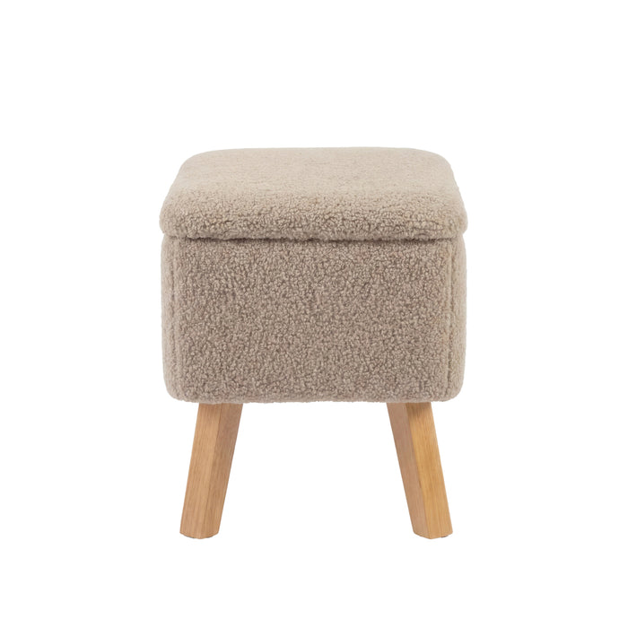 Bebe & Beyond Soother Nursing Chair & Stool - Biscuit Ted - End of October Delivery