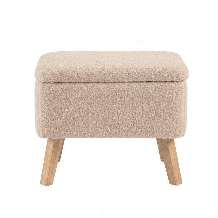 Bebe & Beyond Soother Nursing Chair & Stool - Oat Ted - End of October Delivery