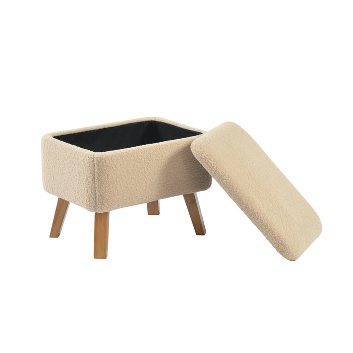 Bebe & Beyond Soother Nursing Chair & Stool - Oat Ted - End of October Delivery