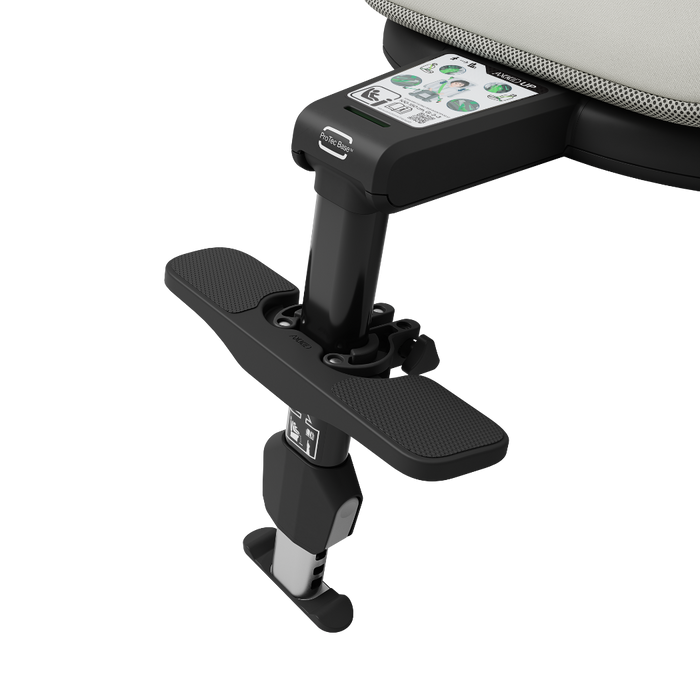 Axkid Up High Back Booster - Forest Green includes travel bag, footrest and cup holder