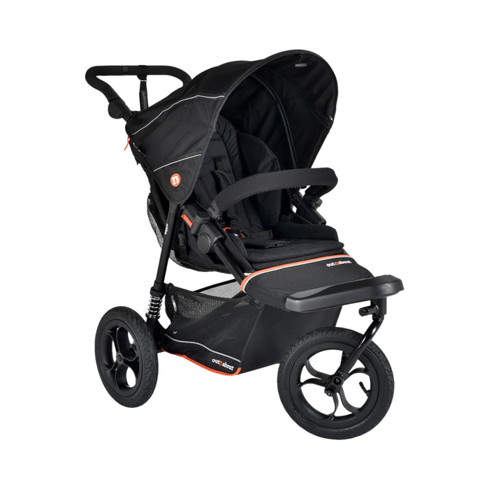 Out n About Single Nipper V6 Summit Black - Early January 2026