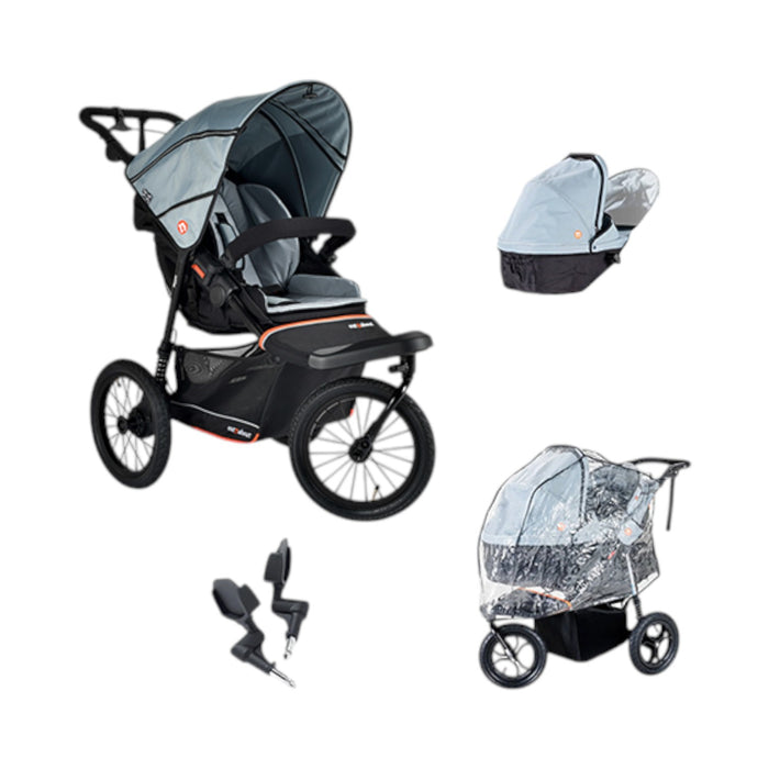 Out n About Nipper V6 Plus Newborn Bundle Rocksalt Grey -Early January 2026