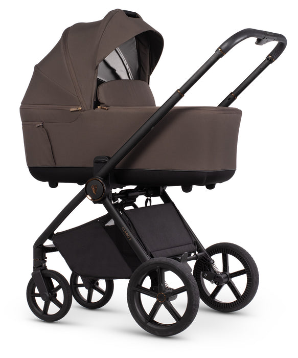 Venicci Claro2 - Luxury Bundle with Tiago Car Seat & Swivel Base - Chocolate