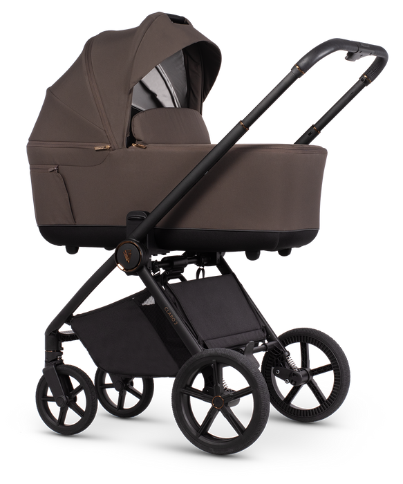 Venicci Claro2 - Comfort Bundle with Tiago Car Seat (no base) - Chocolate