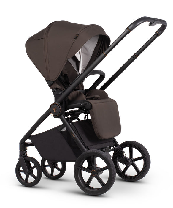 Venicci Claro2 - Luxury Bundle with Tiago Car Seat & Swivel Base - Chocolate