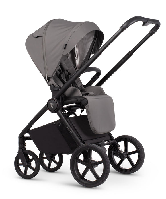 Venicci Claro2 - Luxury Bundle with Tiago Car Seat & Swivel Base - Fog
