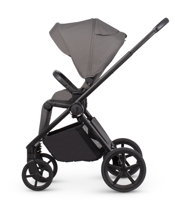 Venicci Claro2 - Luxury Bundle with Tiago Car Seat & Swivel Base - Fog