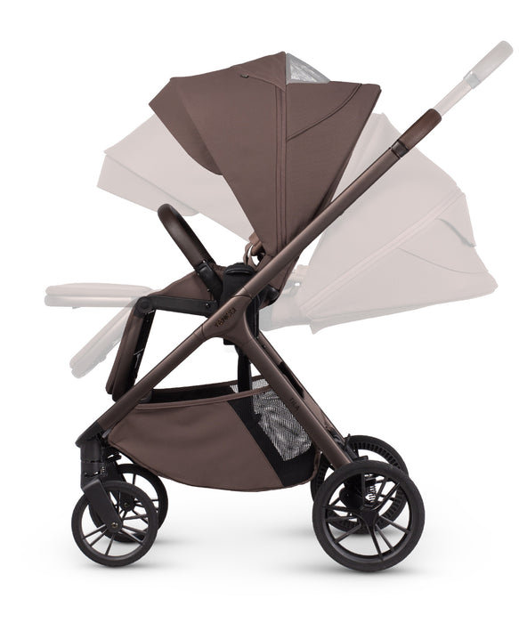 Venicci Tila - Ultimate bundle with Tiago Car Seat & Base Beige - Noce - Delivery Early August