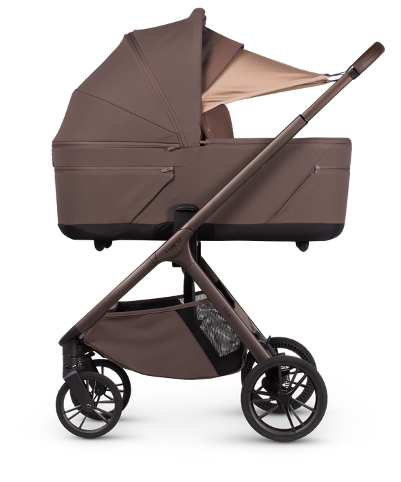 Venicci Tila - Ultimate bundle with Tiago Car Seat & Base Beige - Noce - Delivery Early August