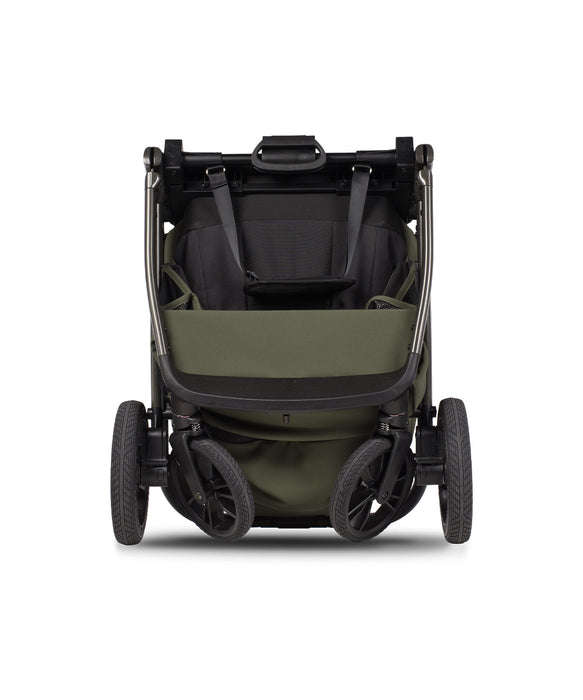 Venicci Tila - Ultimate Bundle with Tiago Car Seat & Base Black - Olive - Delivery Mid August
