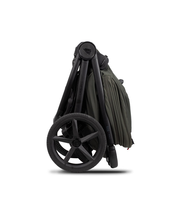 Venicci Upline 3 Hunter Dark Olive - Luxury Bundle Tiago Black Car Seat and Base - Delivery Late September