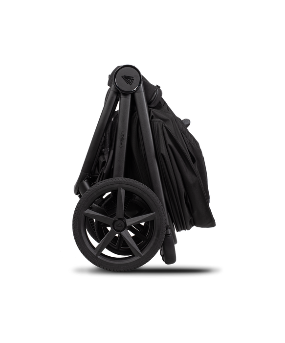 Venicci Upline 3 Onyx - Ultimate Bundle Tiago Black - Delivery Mid June