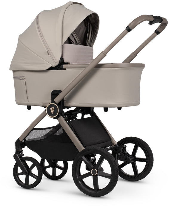 Venicci Upline 3 Pebble - Ultimate Bundle Tiago Beige - Delivery Early June