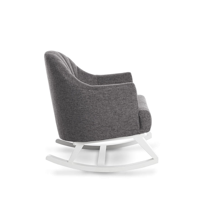 Obaby Round Back Rocking Chair - Dark Grey