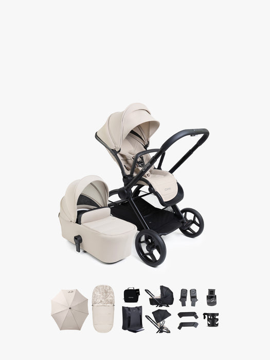 iCandy Core2 Stroller & Carrycot Complete Bundle - Sandstone