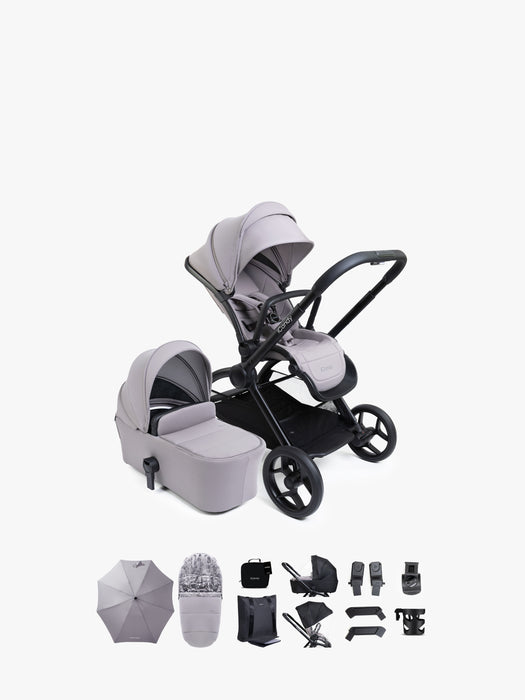 iCandy Core2 Stroller & Carrycot Complete Bundle - Storm Grey