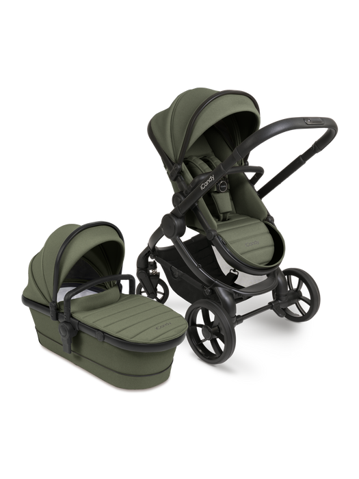 New iCandy Peach 7 Complete Bundle with Cocoon Car Seat - Ivy - June Delivery