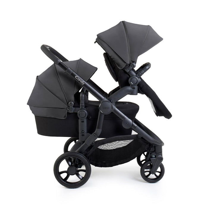 iCandy Orange 4 Double Pushchair - Jet Fossil Edition