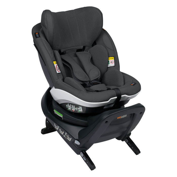 BeSafe iZi Twist i-Size Car Seat - Anthracite Mesh - Low Stock