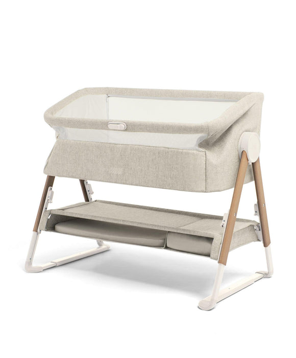 Mamas & Papas Lua Bedside Crib Fawn/Oatmeal