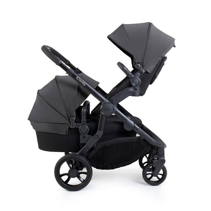 iCandy Orange 4 Double Pushchair - Jet Fossil Edition