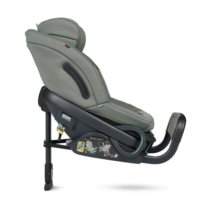 BeSafe Stretch 2 Car Seat - Meadow Green SoftBreeze