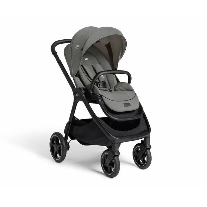 Joie Signature Finiti Flex Travel System with iLevel Car Seat, Encore Base & Ramble Carrycot - Evergreen