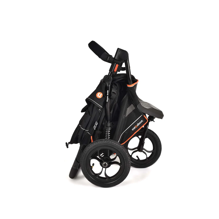 Out n About Nipper V6 Double Twin Pod Bundle - Summit Black - Delivery Mid July