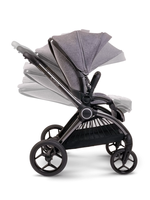iCandy Core Complete Bundle with Cocoon Car Seat & Base - Light Grey