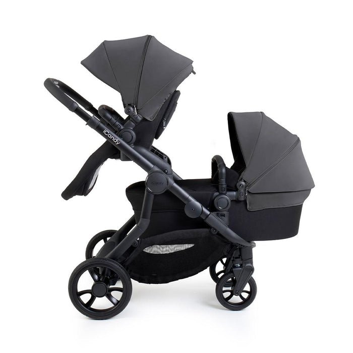 iCandy Orange 4 Double Pushchair - Jet Fossil Edition