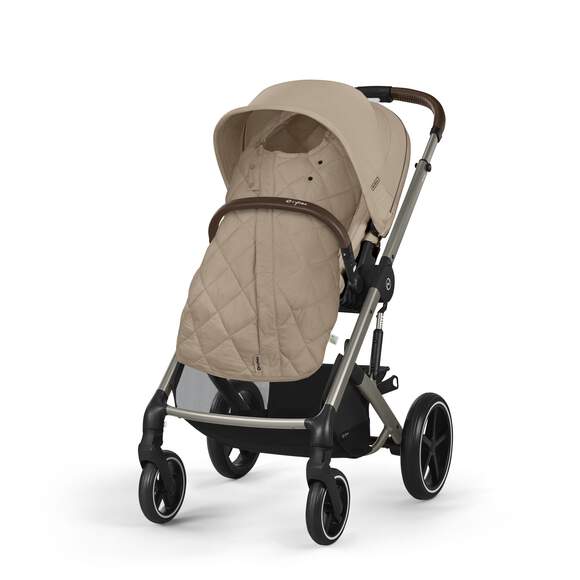 Cybex Balios S Lux Almond Beige - Mid December Delivery with FREE Snogga Footmuff £89.95