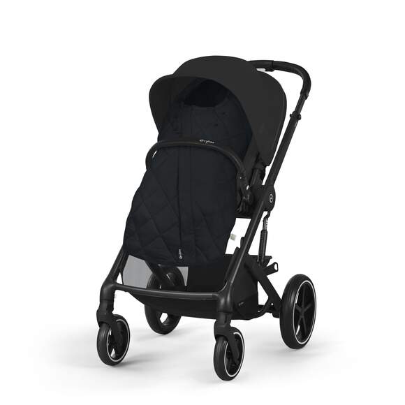 Cybex Balios S Lux Moon Black with FREE Snogga Footmuff worth £89.95 - Delivery Mid December