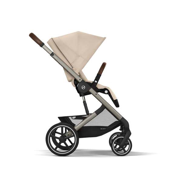 Cybex Balios S Lux Almond Beige - Mid December Delivery with FREE Snogga Footmuff £89.95