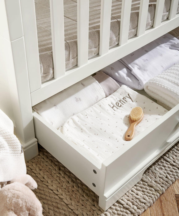 Mamas & Papas Oxford Cot Bed in Off White