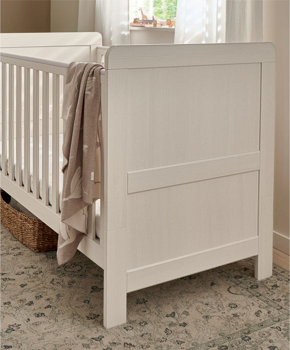 Mamas & Papas Atlas 3 Piece Room Set with Mattress - Stone - Delivery Early September