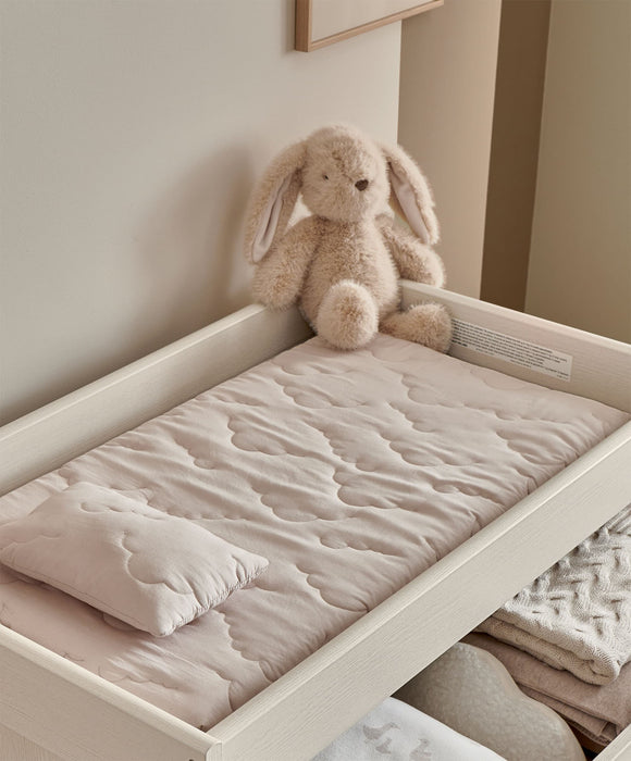 Mamas & Papas Atlas 3 Piece Room Set with Mattress - Stone - Delivery Early September