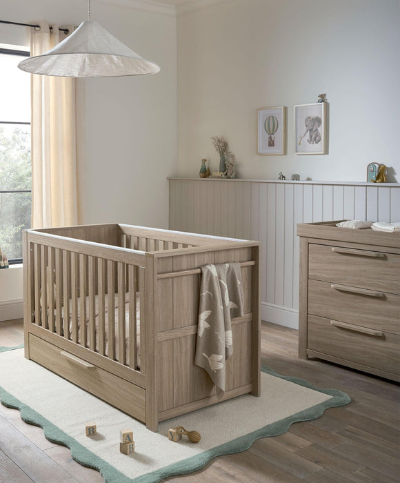 Mamas & Papas Franklin 2 Piece Cot Bed Room Set - Oak