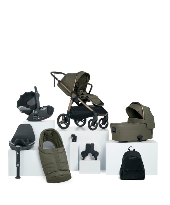 Mamas & Papas Ocarro2 Complete Bundle in Evergreen with Cloud T Car Seat and Rotating Base (9 Pieces) - Delivery Mid August (Copy) (Copy)