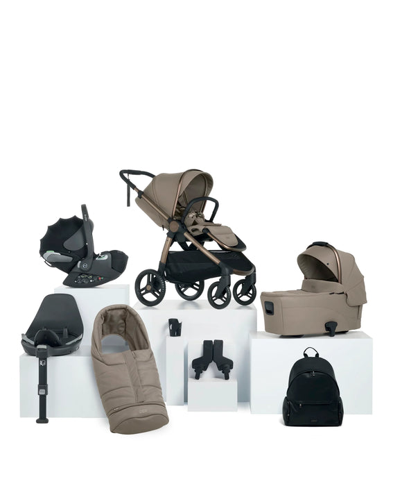 Mamas & Papas Ocarro2 Complete Bundle in Oatmeal with Cloud T Car Seat and Rotating Base (9 Pieces) - Delivery Mid August (Copy)