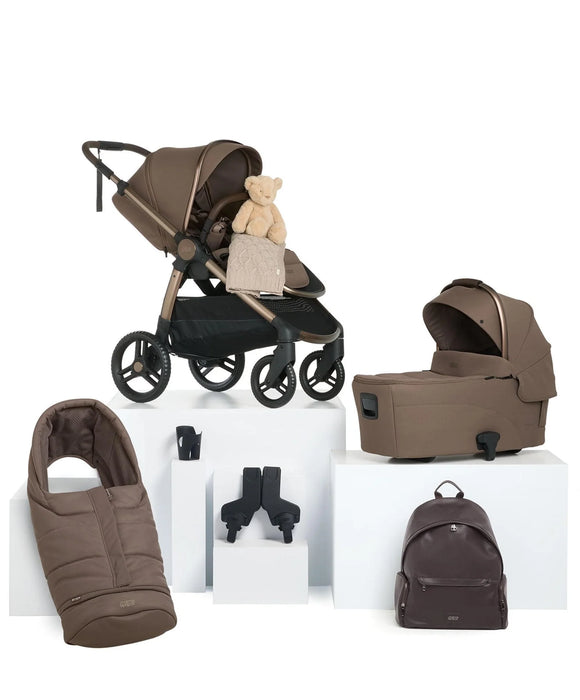 Mamas & Papas Ocarro2 Essential Bundle in Crema (8 Pieces) - Delivery Early January 2026
